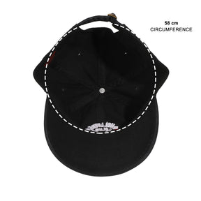 Stranger Things Hellfire Club Black Unstructured Baseball Cap