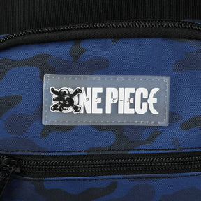 One Piece Luffy Blue Camo Backpack