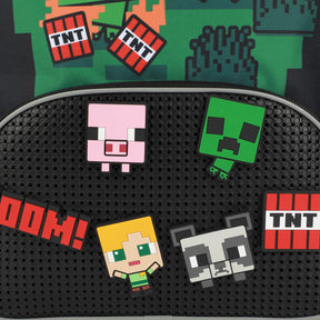 Minecraft Icon Patches Youth Backpack