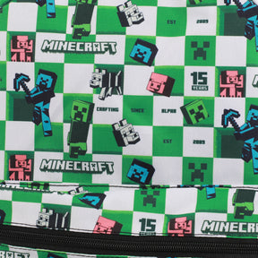 Minecraft Checkered AOP Youth Backpack