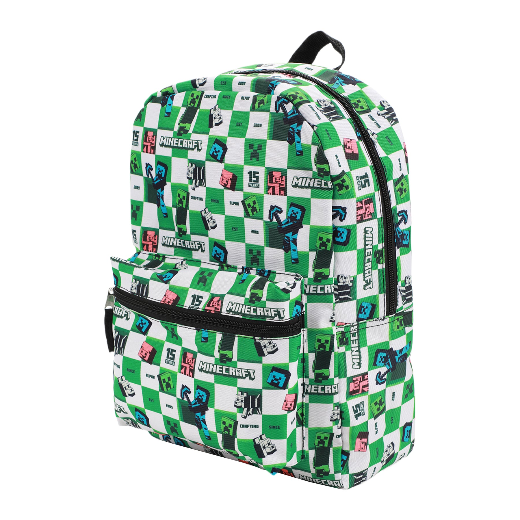 Minecraft Checkered AOP Youth Backpack