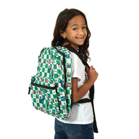 Minecraft Checkered AOP Youth Backpack