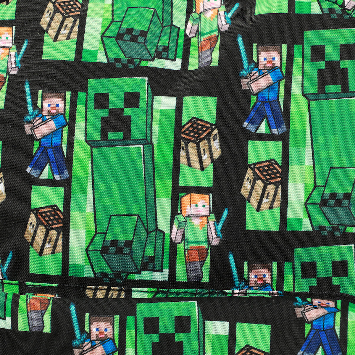 Minecraft Creeper AOP Kids Back To School Backpack