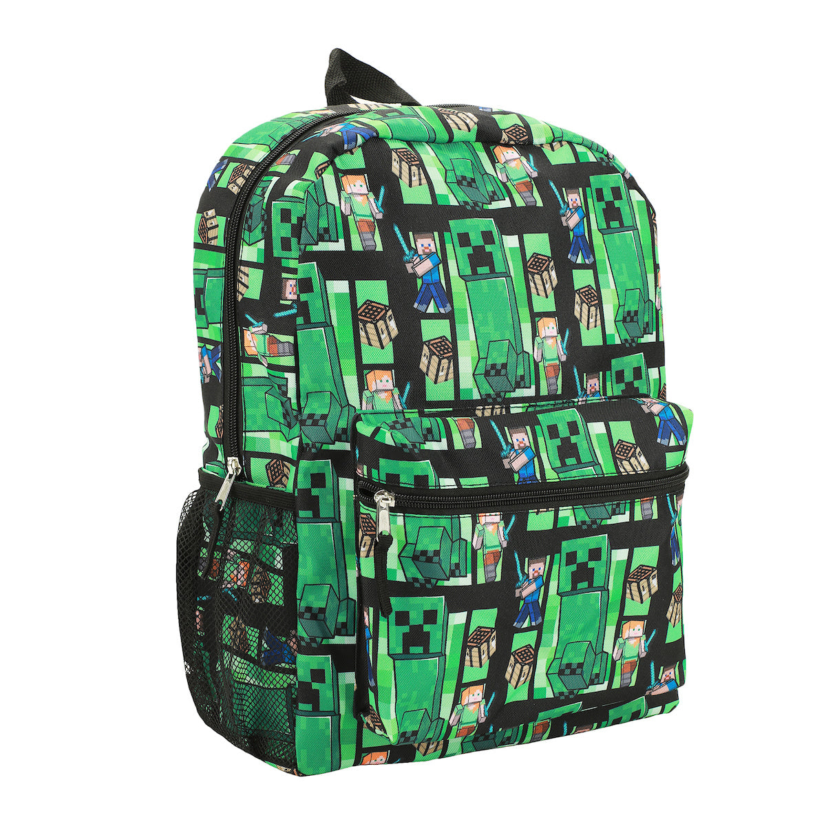 Minecraft Creeper AOP Kids Back To School Backpack