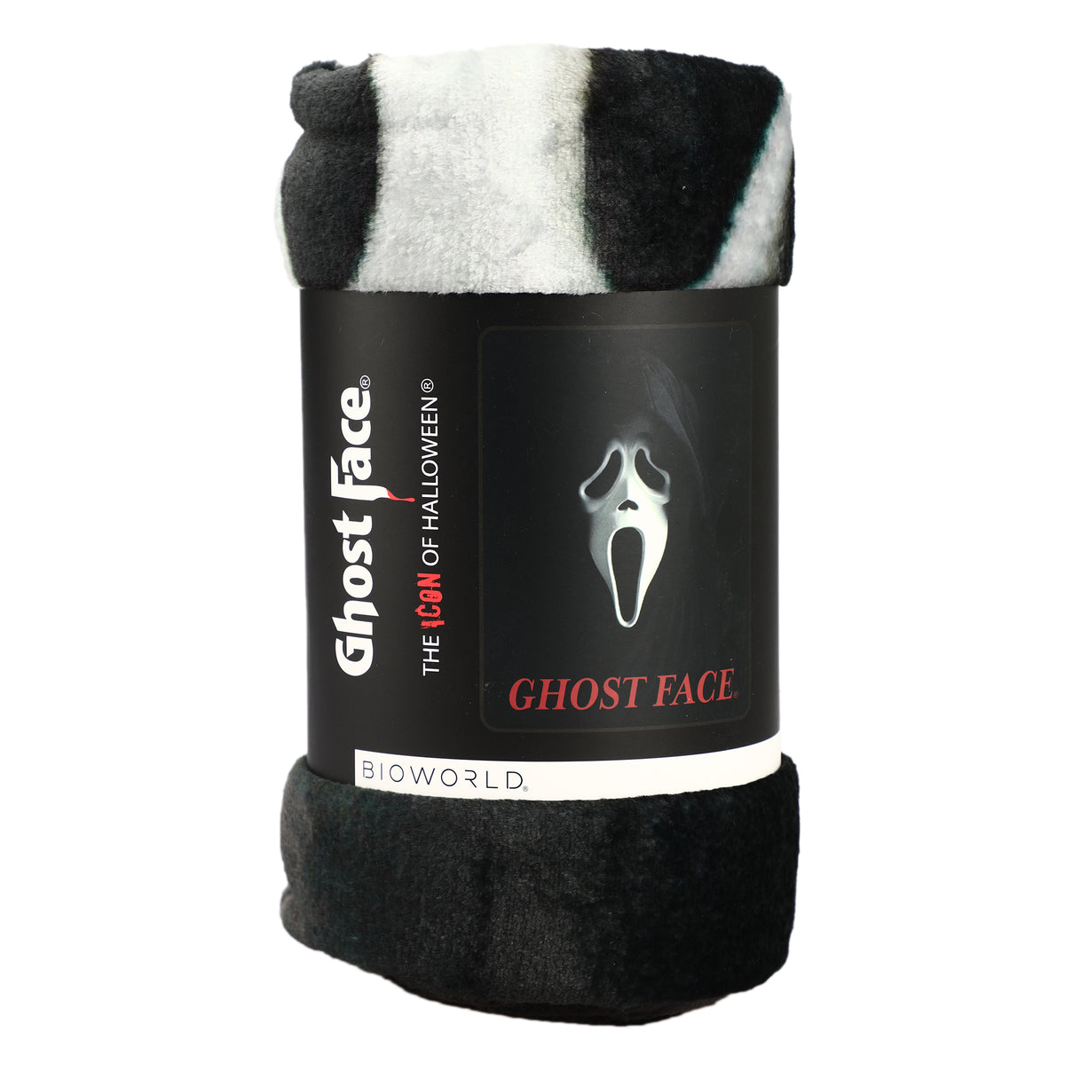 Ghost Face Fleece Throw Blanket