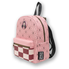 Demon Slayer Nezuko Pink Pu Mini Backpack