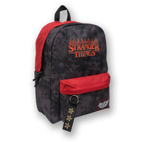 Stranger Things Black & Red Backpack