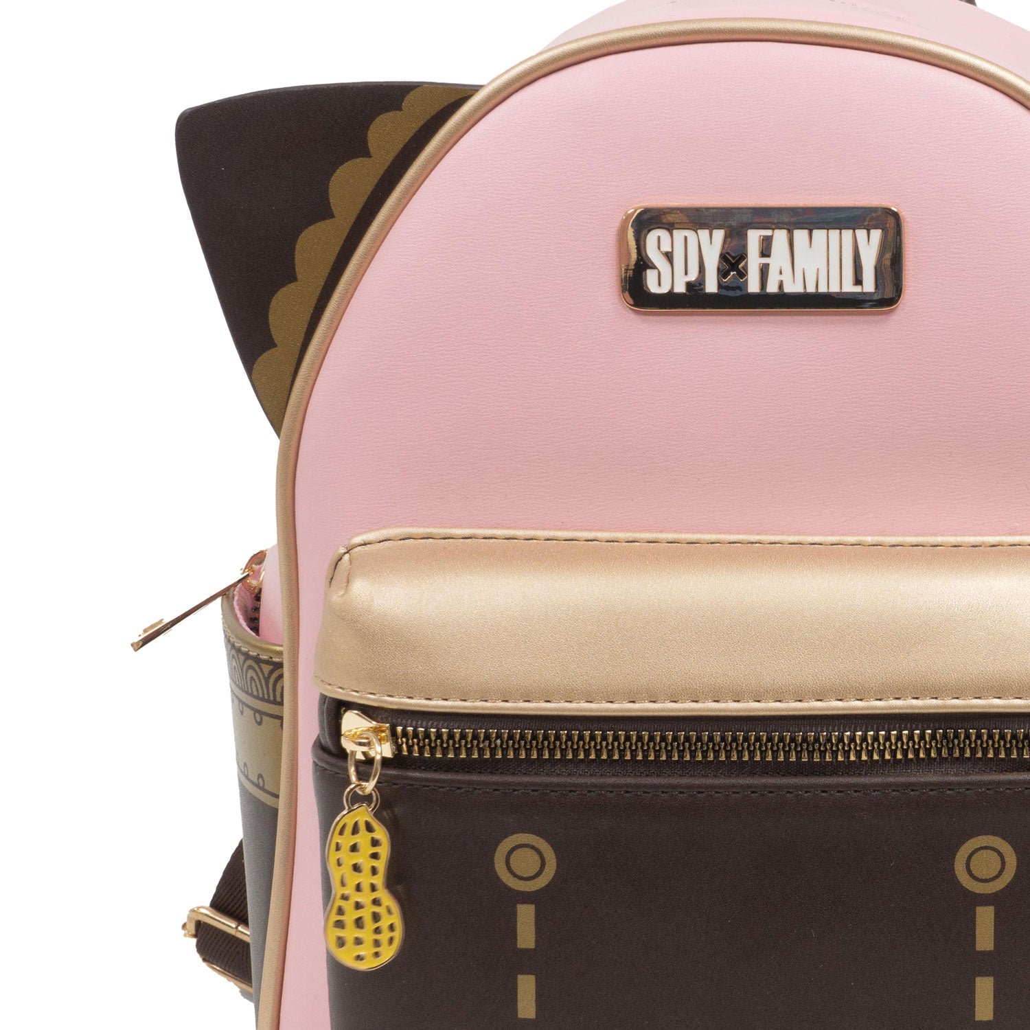 Spy x Family Anya Pink PU Mini Backpack with Horns