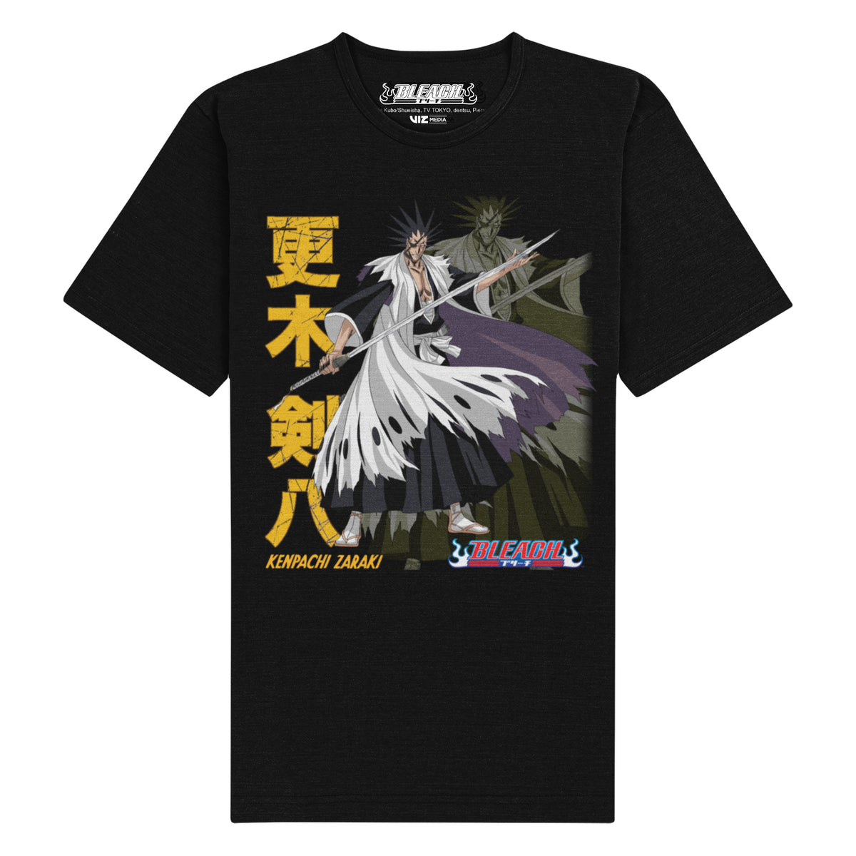 Bleach - Kanji Logo Unisex Black T-Shirt