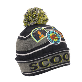 Scooby Doo Super Sleuth Badges Youth 2-Piece Knit Beanie & Gloves Set