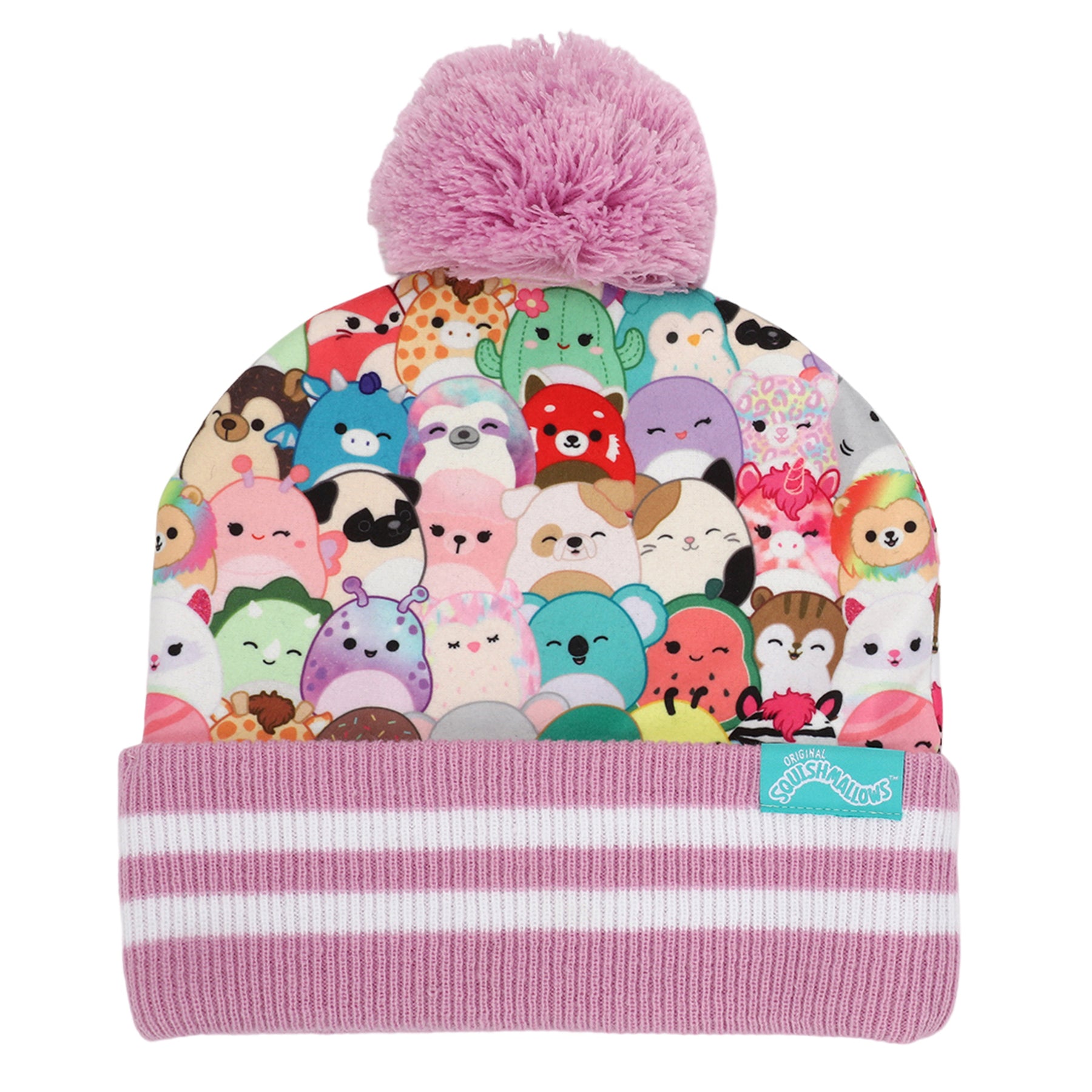 Squishmallows Characters Youth Beanie & Gloves Combo