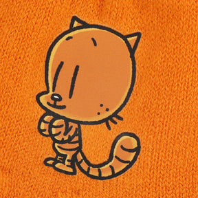 Dog Man Petey the Cat Youth Beanie & Gloves Set with 3D Ears & Whiskers