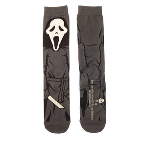 Ghost Face Men's Horror Socks