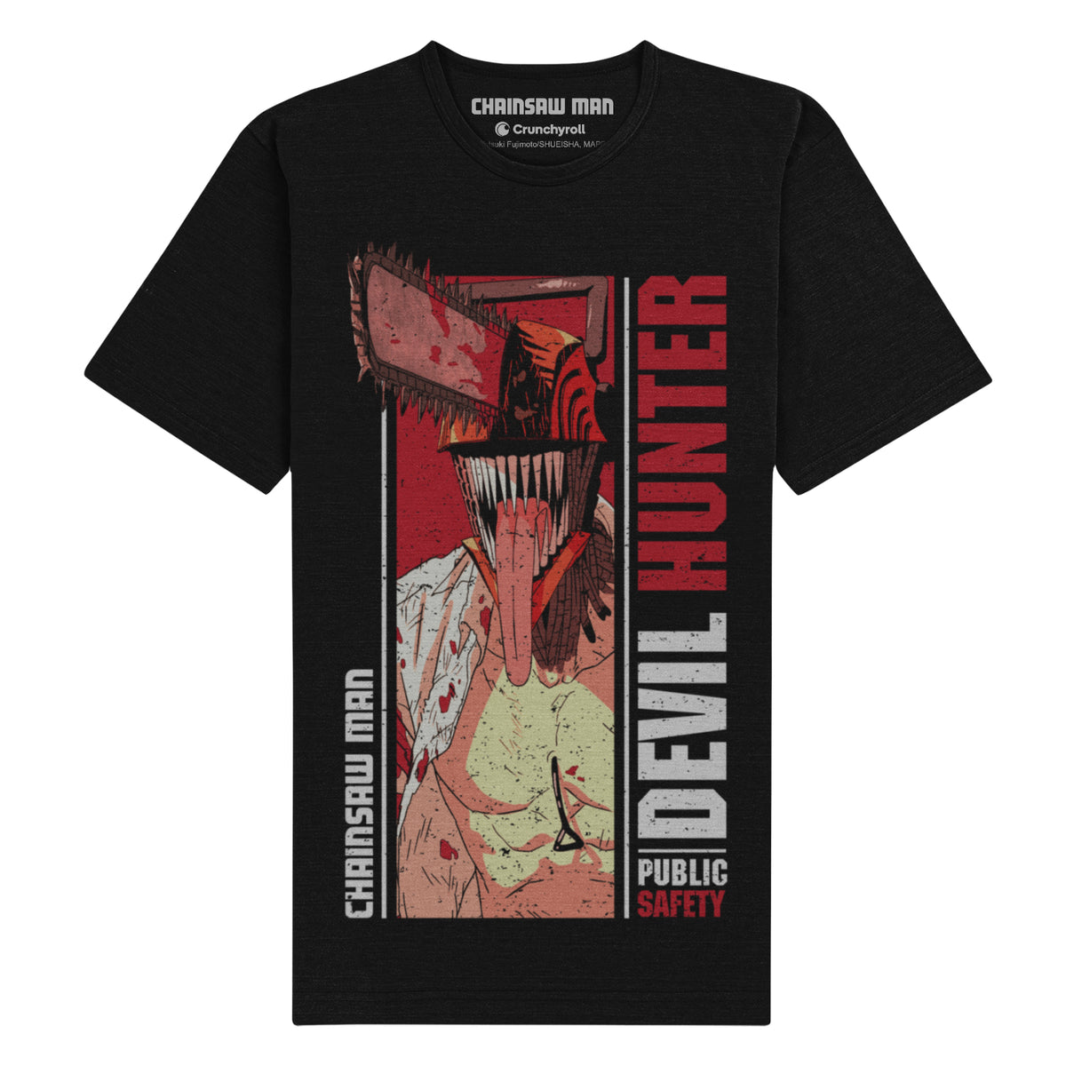 Chainsaw Man - Devil Hunter Unisex Black T-Shirt