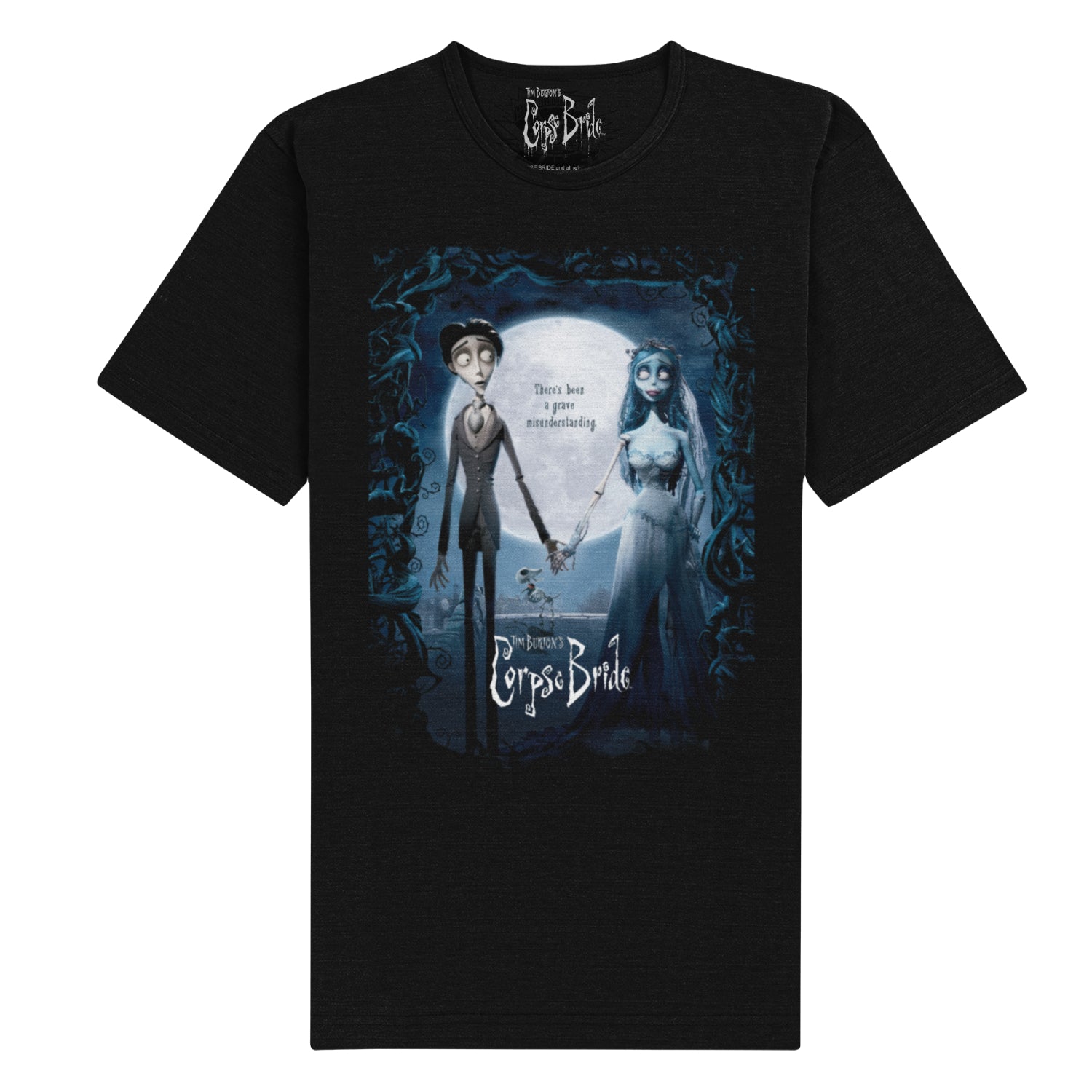 Corpse Bride - Misunderstanding Unisex Black T-Shirt