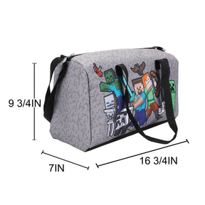 Minecraft Monster Battle 5-Piece Duffel Bag Set