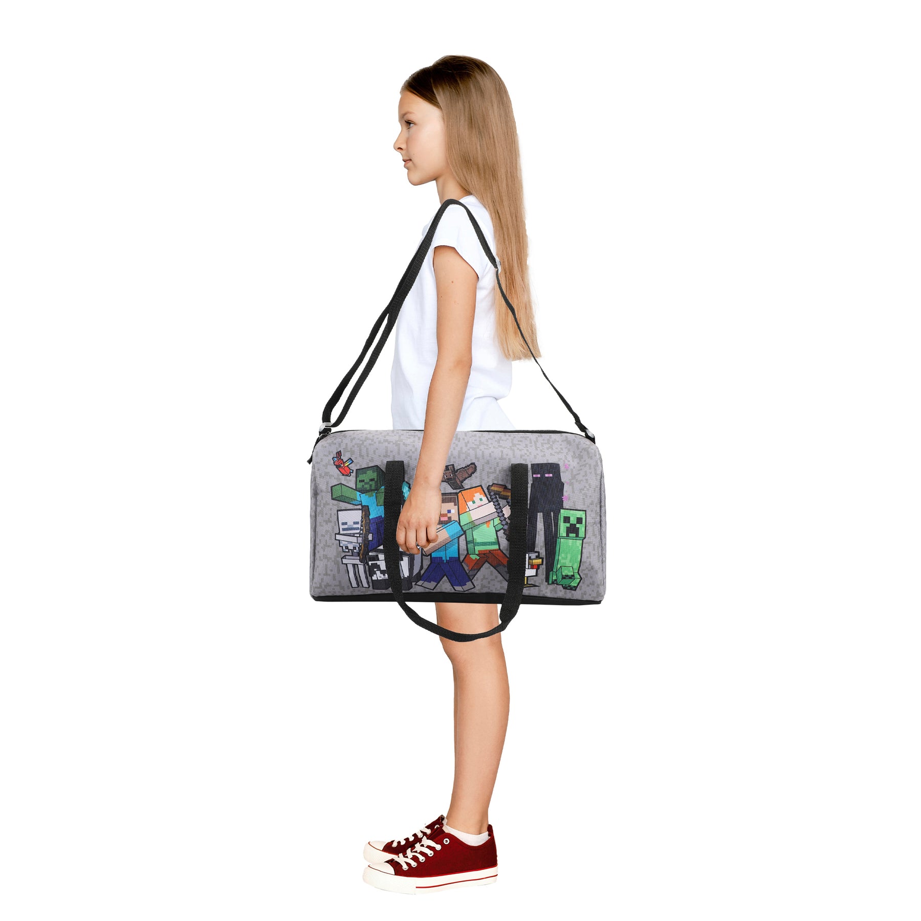 Minecraft Monster Battle 5-Piece Duffel Bag Set