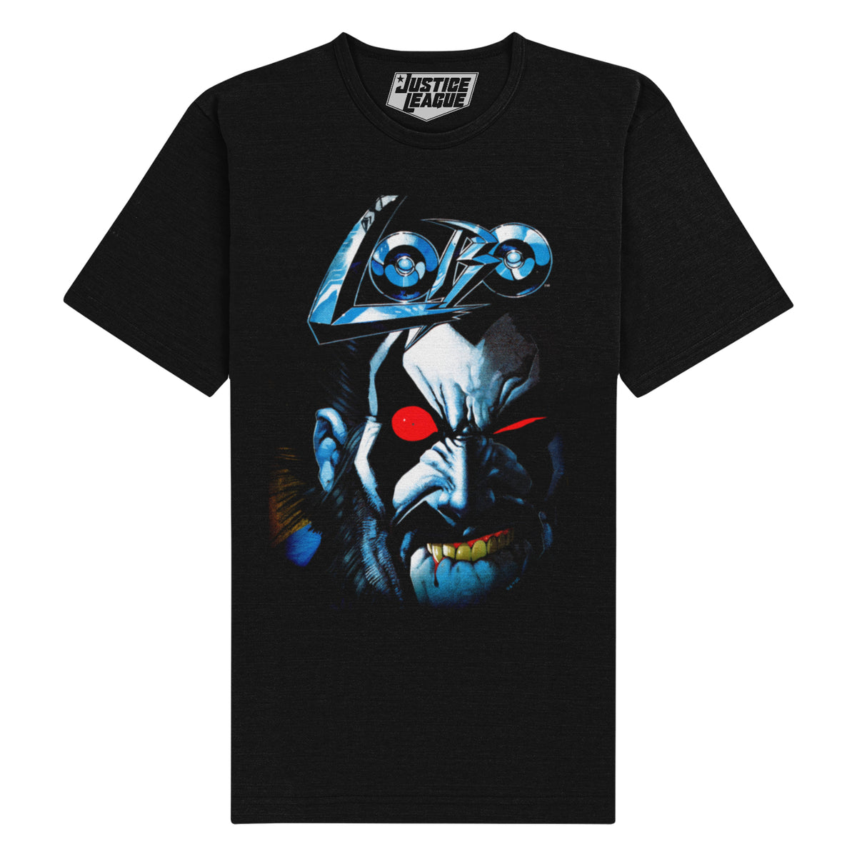 DC Comics Superman - Lobo Face Unisex Black T-Shirt