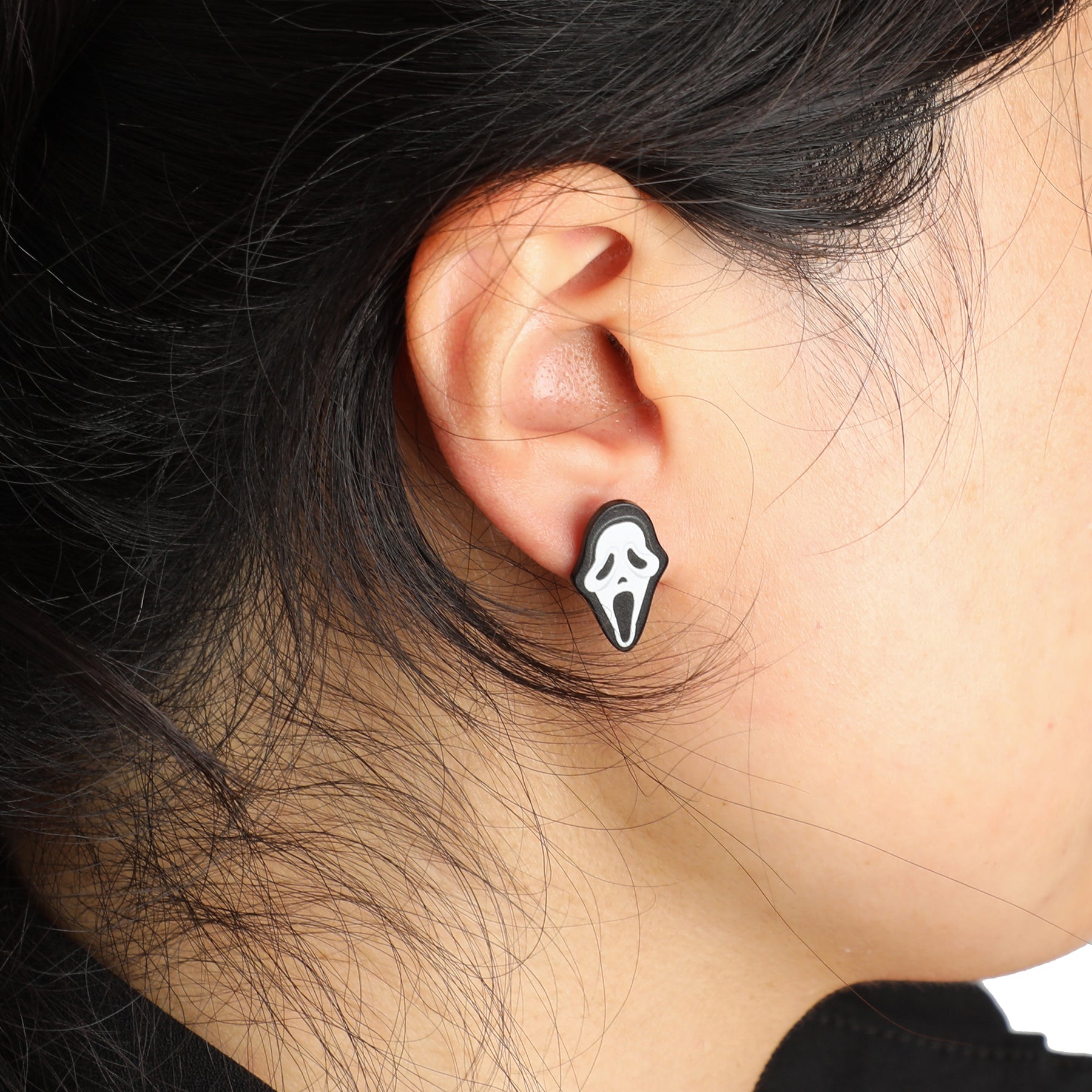 Ghost Face 3 Pack Earring Set