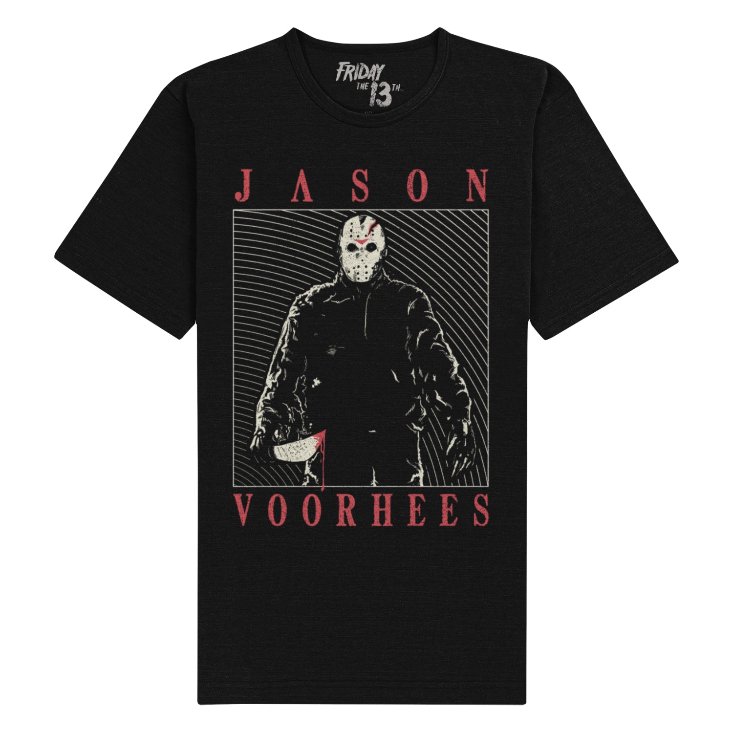 Friday The 13th - Jason Voorhes Unisex Black T-Shirt