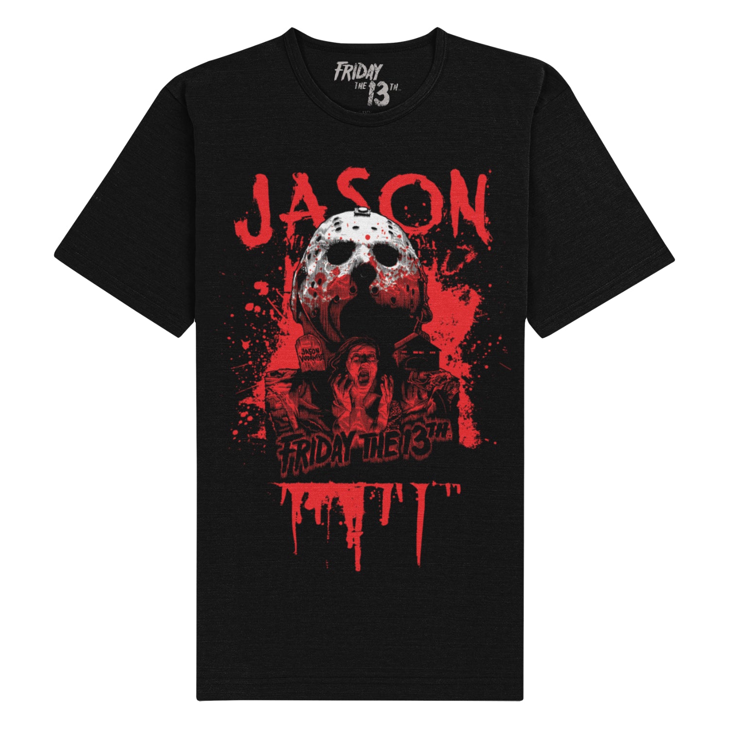Friday The 13th - Jason Unisex Black T-Shirt