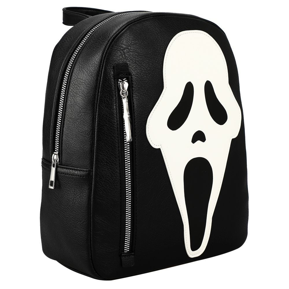 Glow in the Dark Scream Ghost Face Horror Movie Character Black Mini Backpack