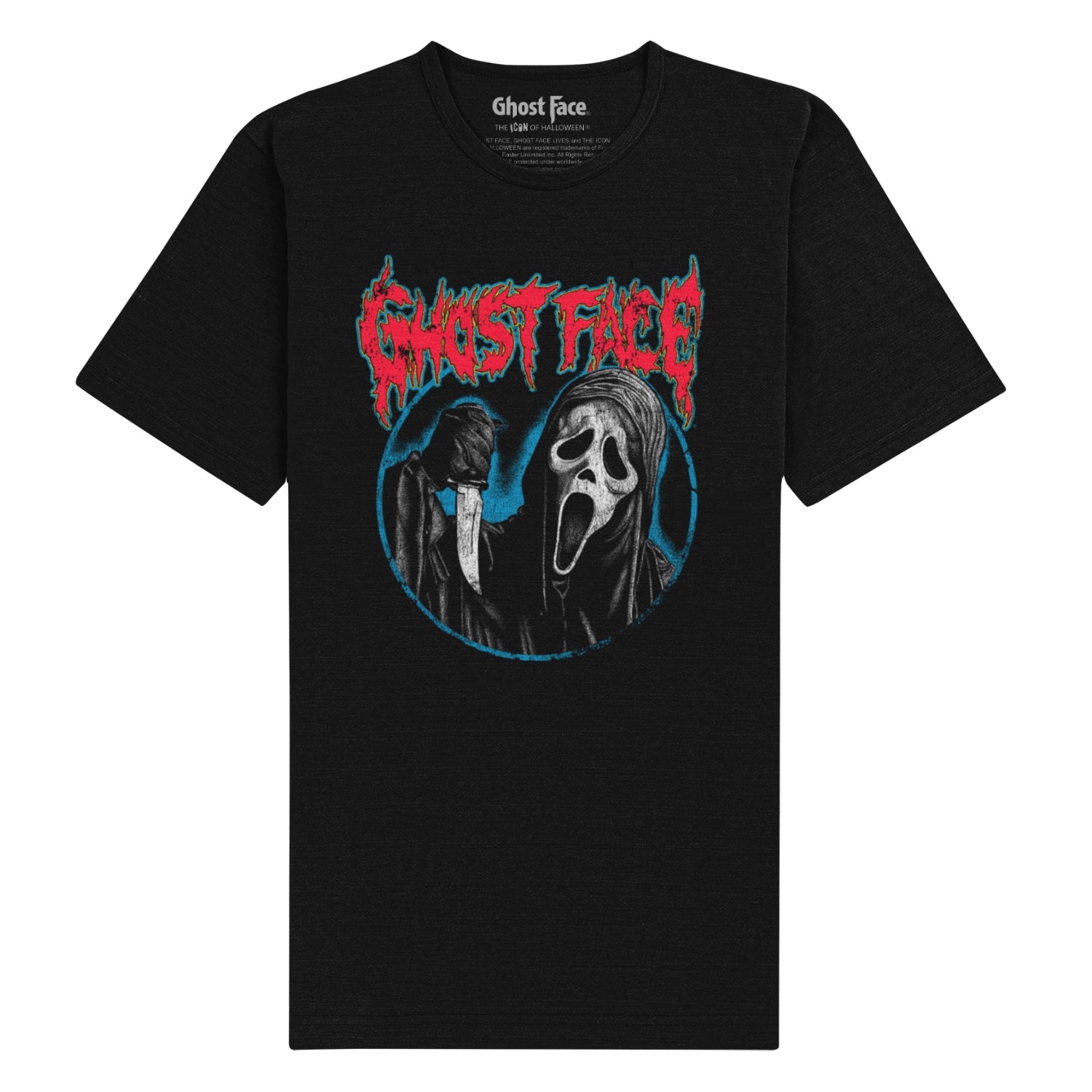 Ghostface - Dripping Logo Unisex Black T-Shirt
