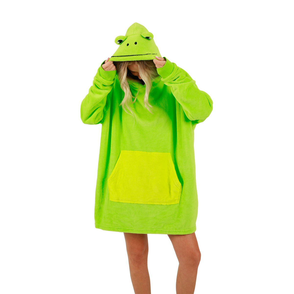 Bioworld Frog Pillow & Oversized Hoodie