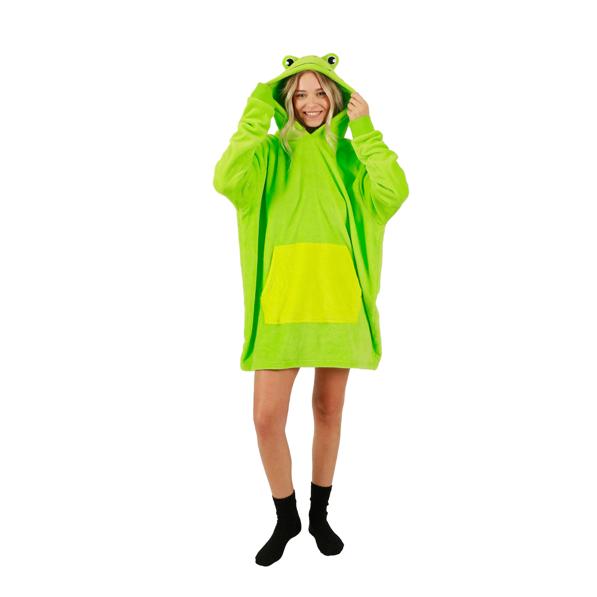 Bioworld Frog Pillow & Oversized Hoodie