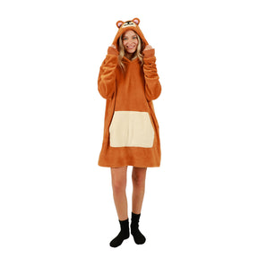 Bioworld Bear Pillow & Oversized Hoodie