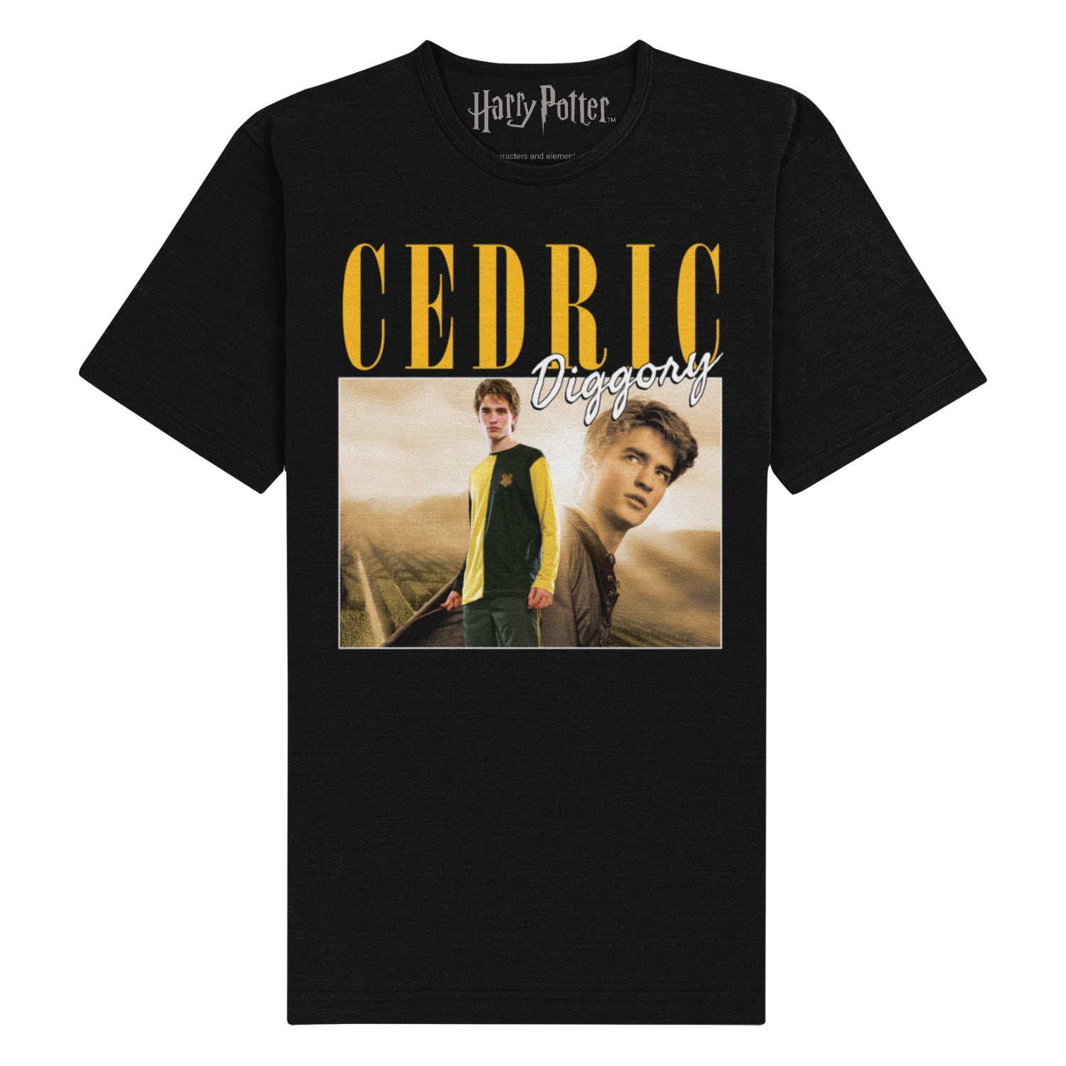 Harry Potter - Cedric Black T-Shirt