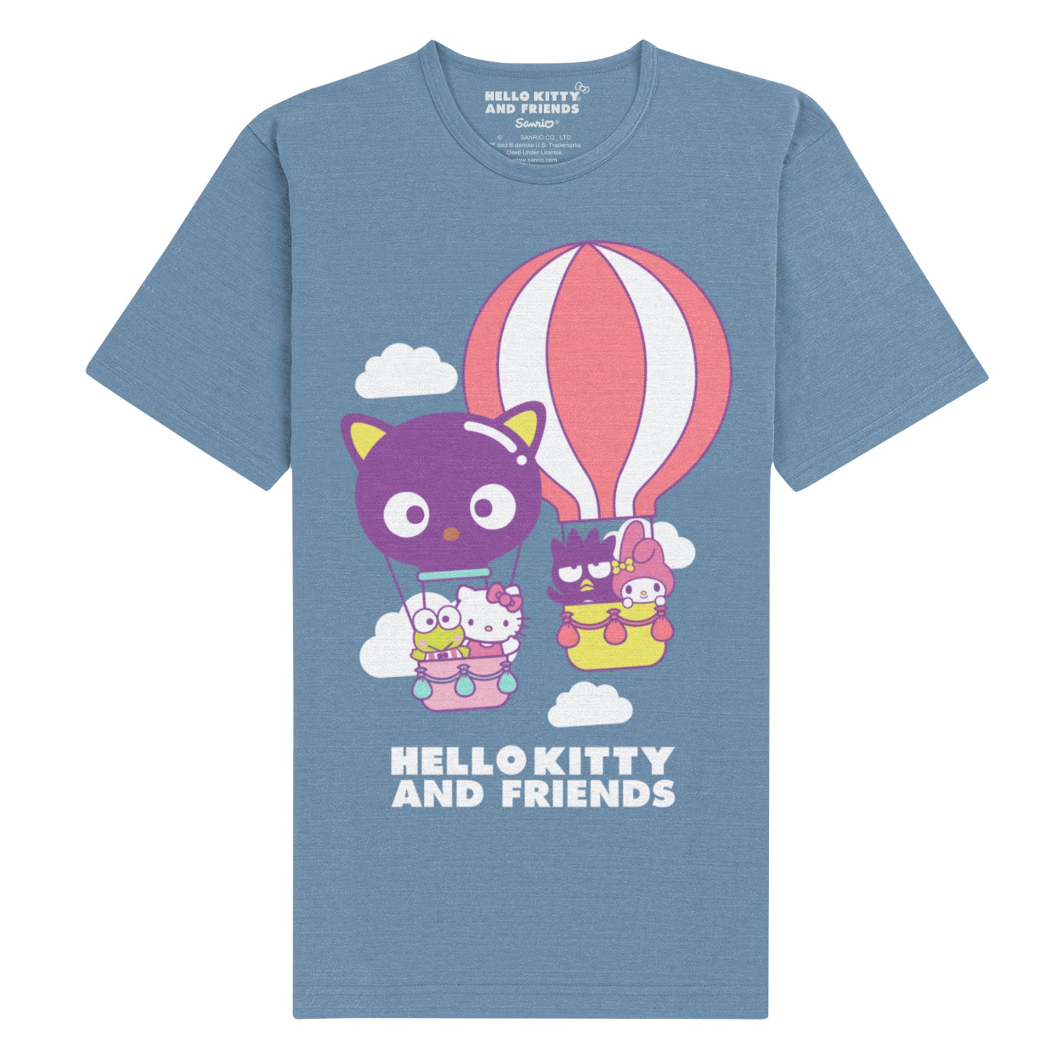 Hello Kitty - Ballooon Blue T-Shirt