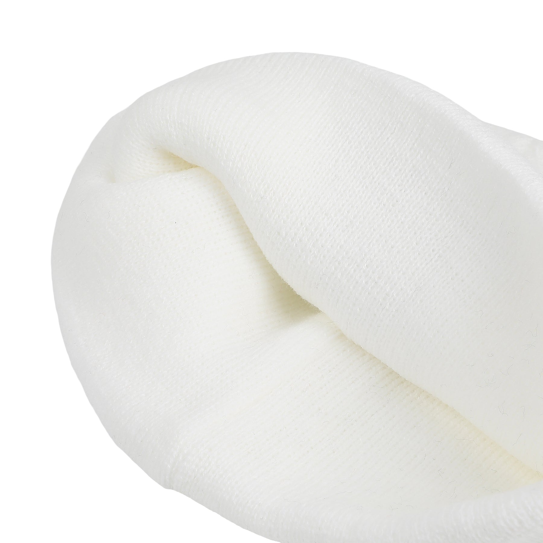 Hello Kitty Embroidered Cuff Beanie - White