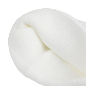 Hello Kitty Embroidered Cuff Beanie - White