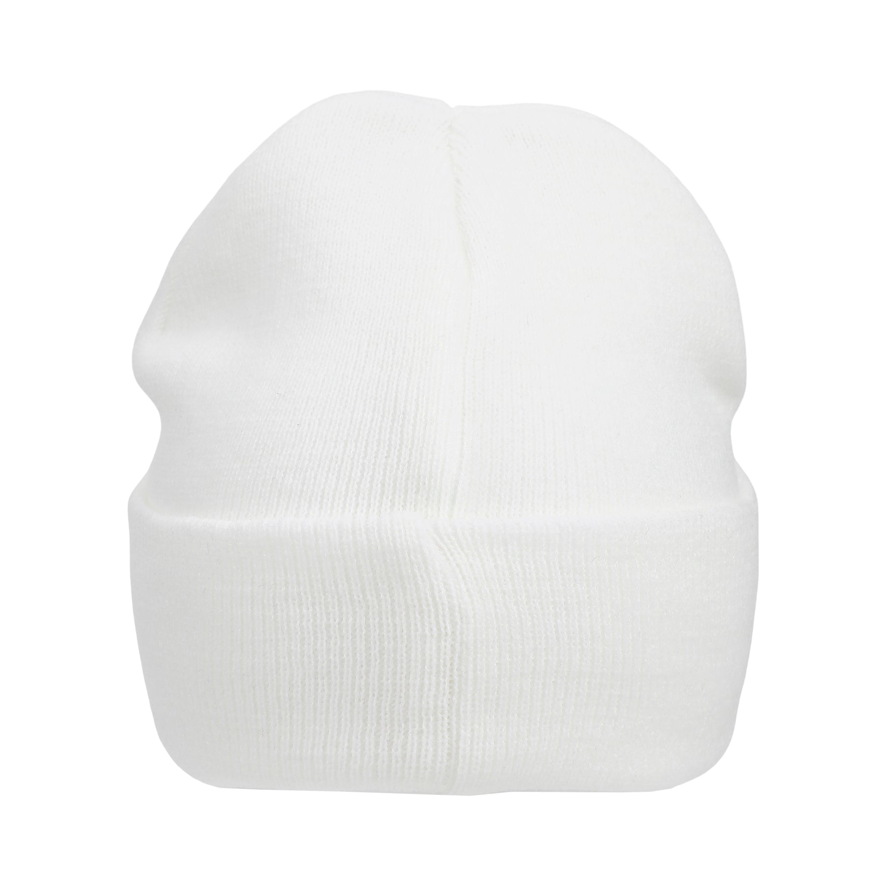 Hello Kitty Embroidered Cuff Beanie - White