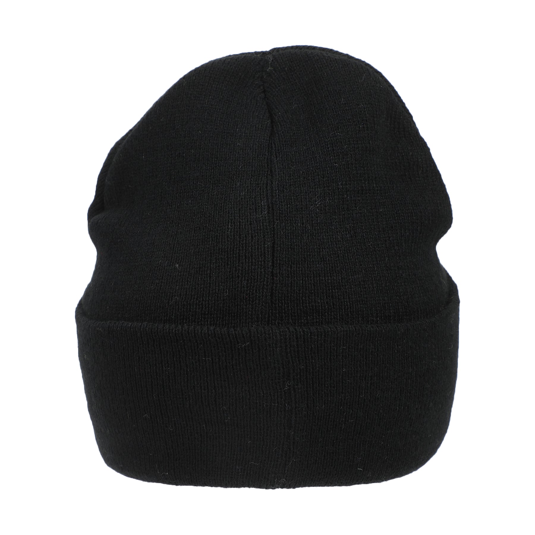 Hello Kitty Embroidered Cuff Beanie - Black