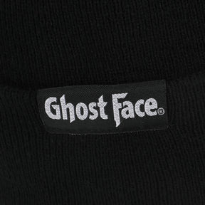 Ghostface Embroidered Face Logo On Black  Cuff Beanie