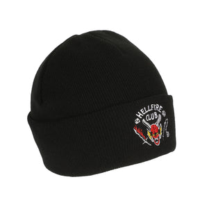 Stranger Things Hellfire Club Embroidery Cuff Beanie