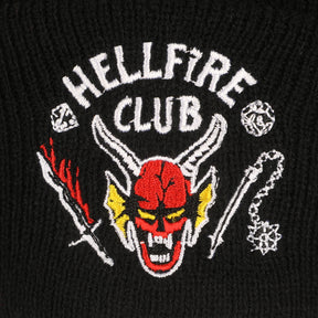 Stranger Things Hellfire Club Embroidery Cuff Beanie