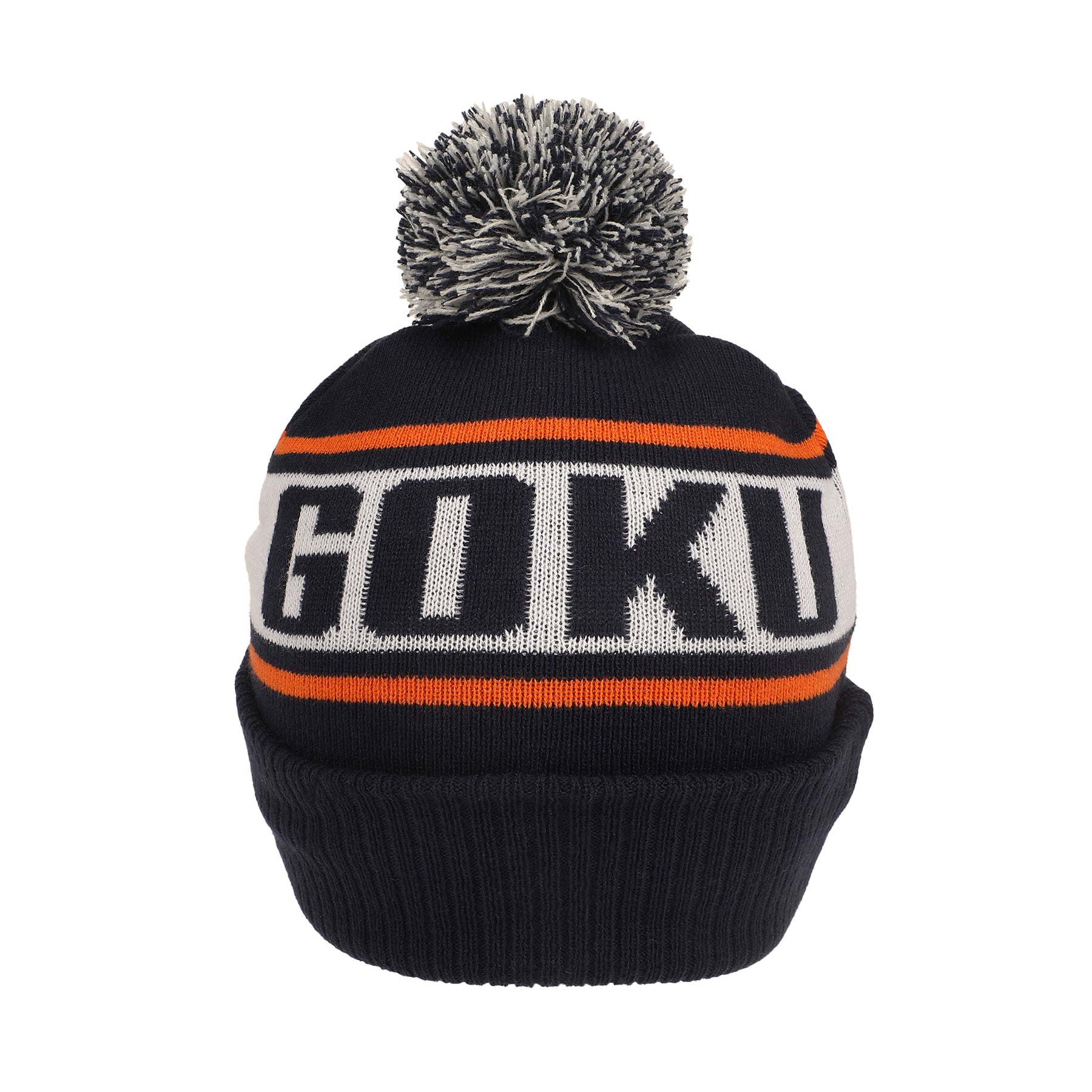 Dragon Ball Z Goku Kanji Blue Cuff Beanie