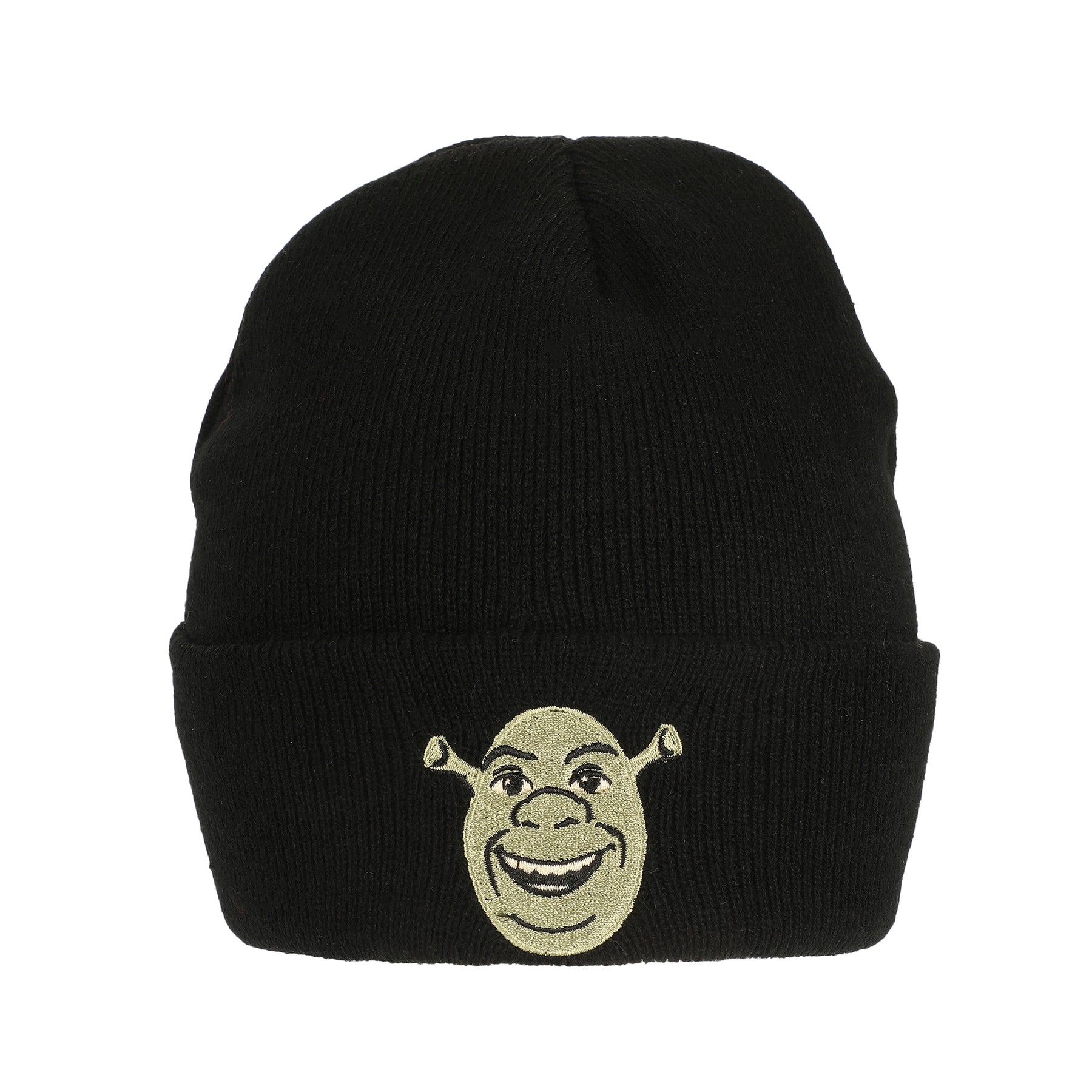 Shrek Embroidery Acrylic Knit Standard Cuff Beanie