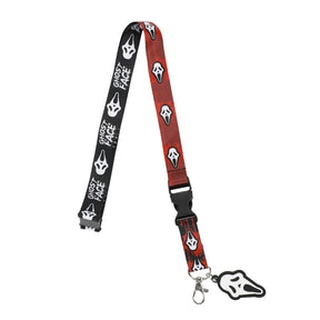 Ghost Face Sublimated Lanyard