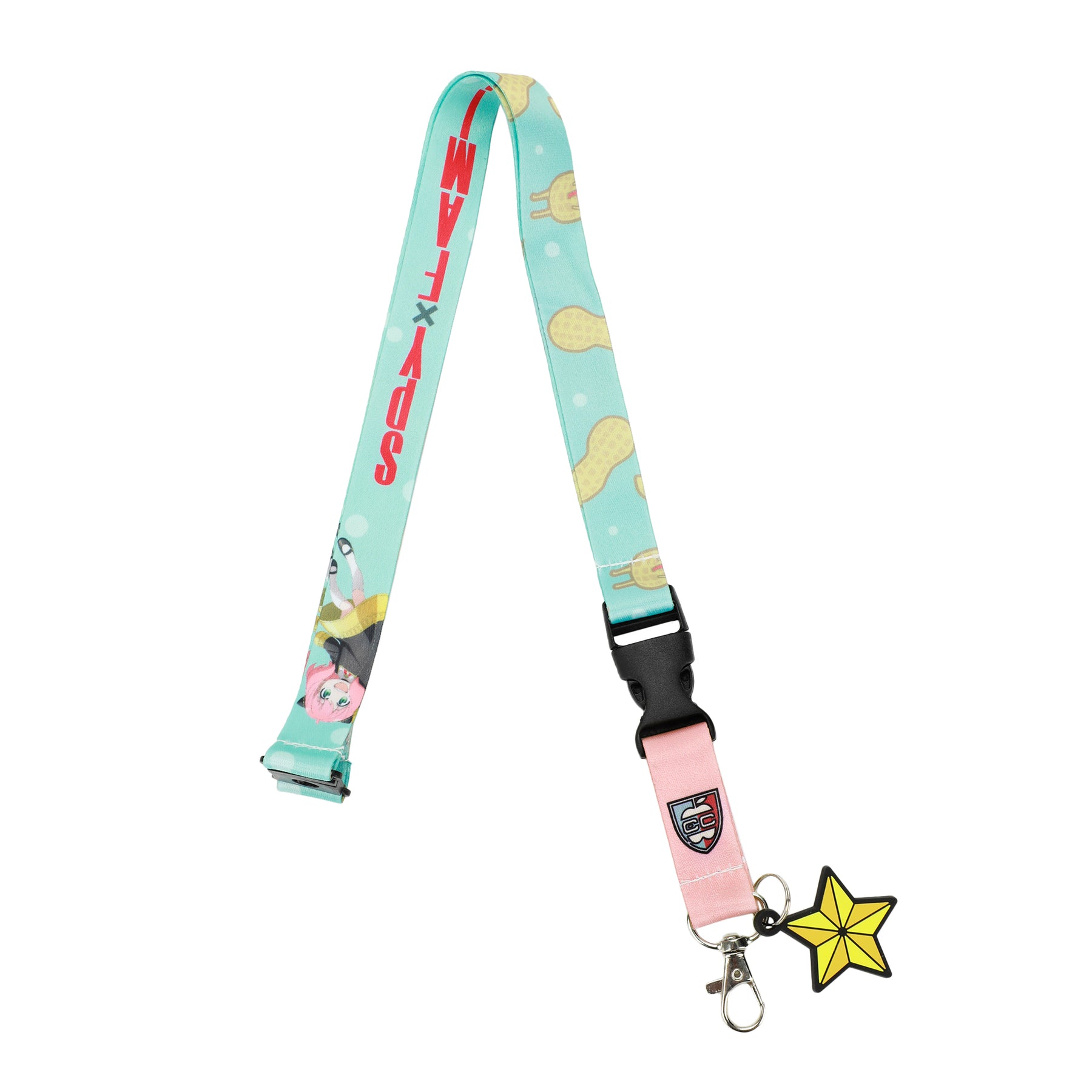 Spy x Family Blue & Pink Lanyard