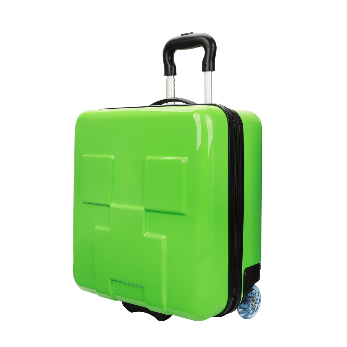 Minecraft Creeper 15" Molded Hardside Carry-On Luggage
