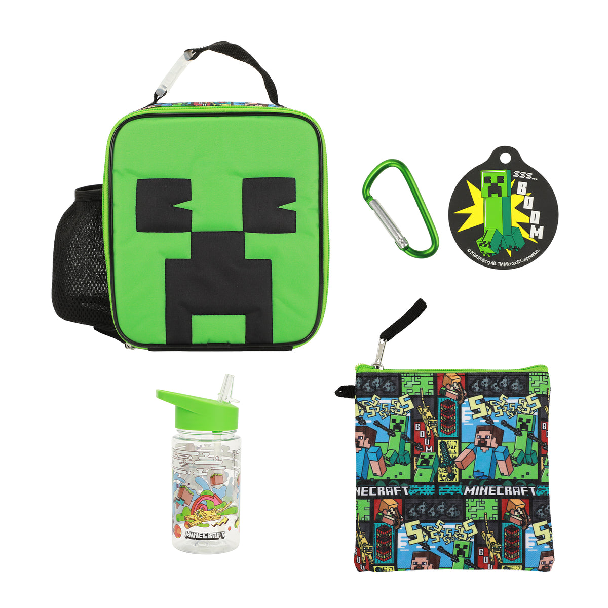 Minecraft Boom Insulated 4 pc Lunch Kit