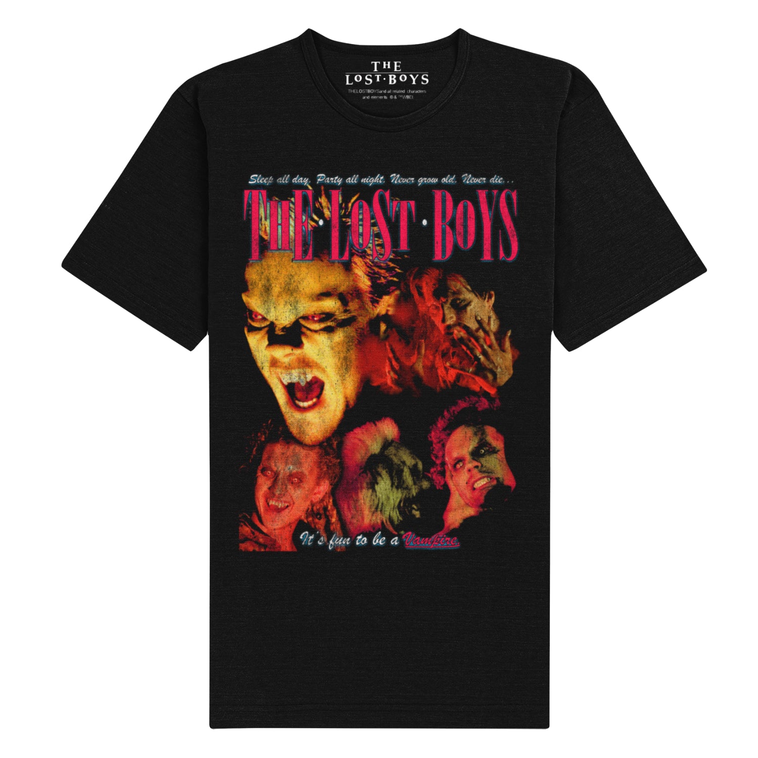 Lost Boys, The - Collage Black Unisex T-Shirt