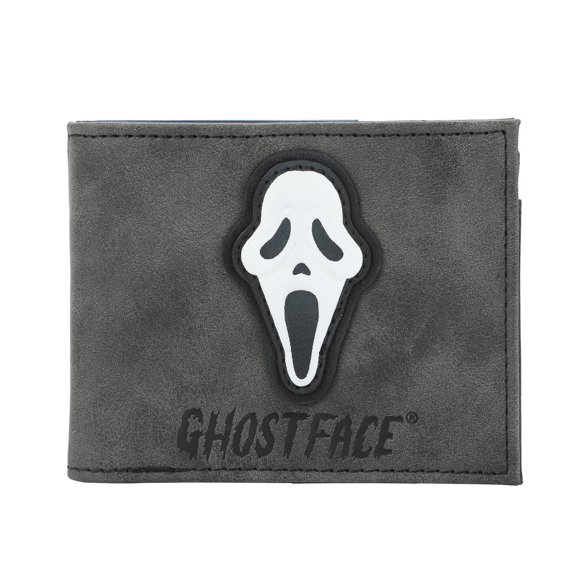 Ghost Face Logo Bi-fold Wallet