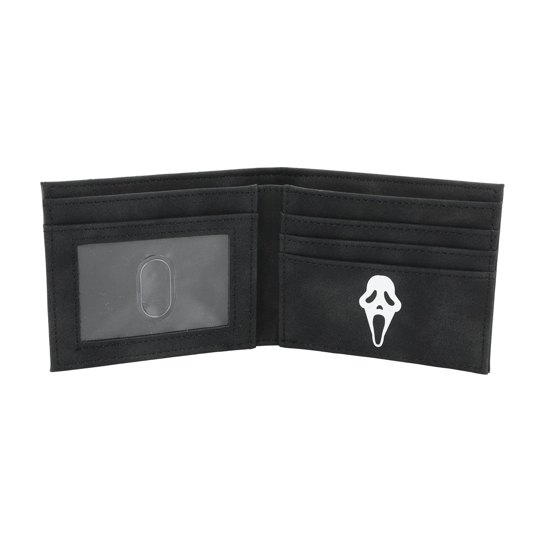 Ghost Face Logo Bi-fold Wallet