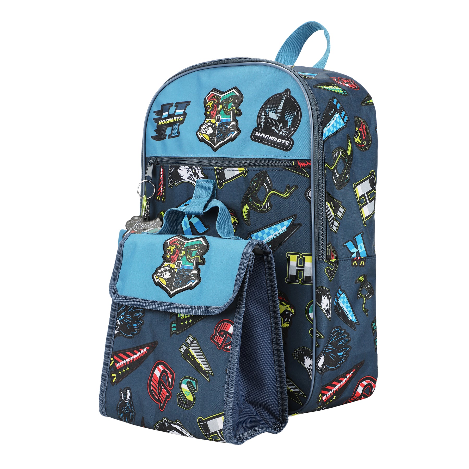 Harry Potter Hogwarts 5 Piece Blue Backpack