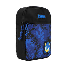 Sonic The Hedgehog Boys Crossbody Shoulder Pouch Blue Bag